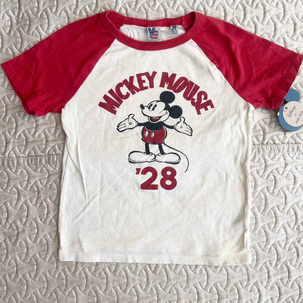 DISNEY X JUNK FOOD T-SHIRT • NWT • 5T